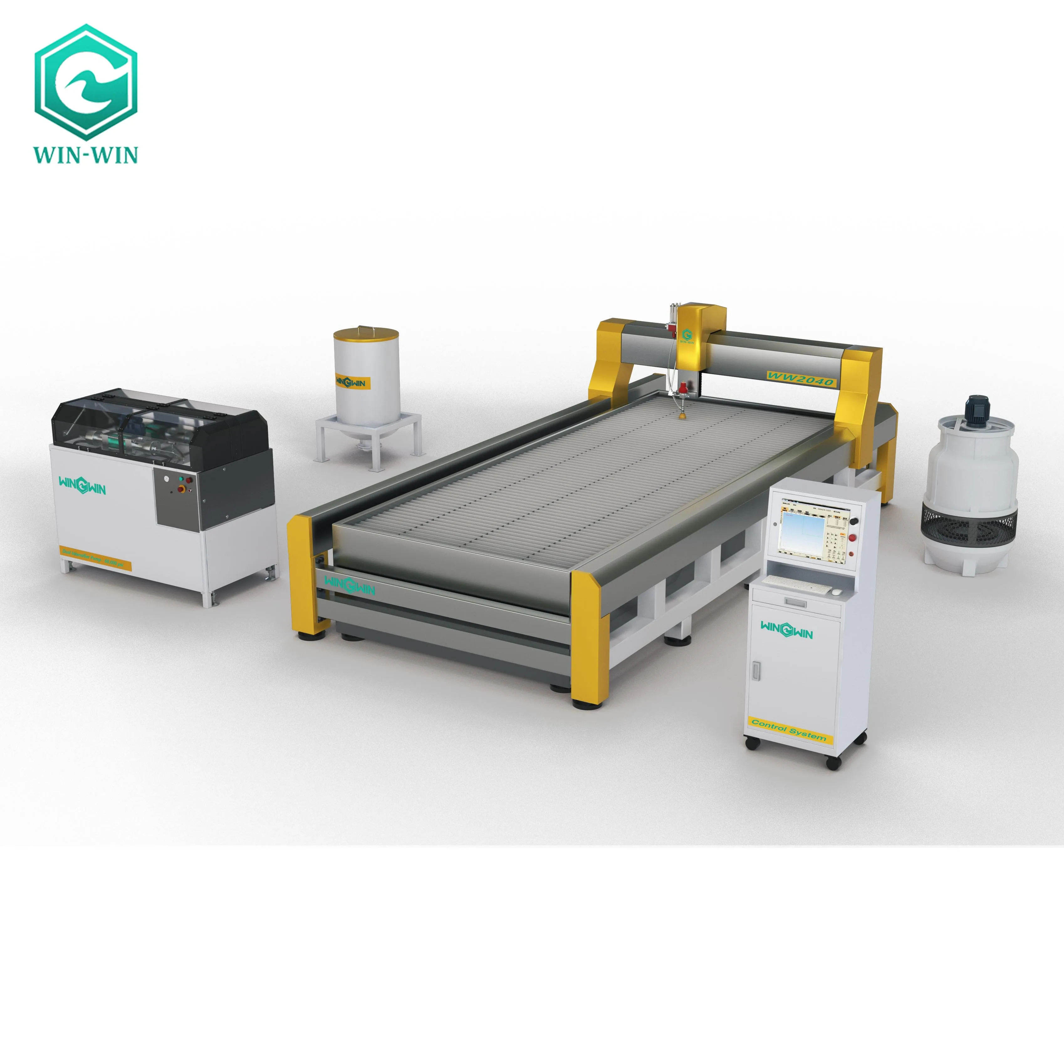 Водоструйная машина для резки плитки, металла, стекла, керамики, водоструйный резак