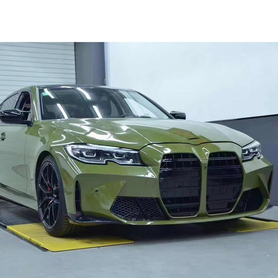 Детали кузова новый стиль M3 передний бампер с капюшоном для Bmw 3 серии G20 G28 обновление G80
