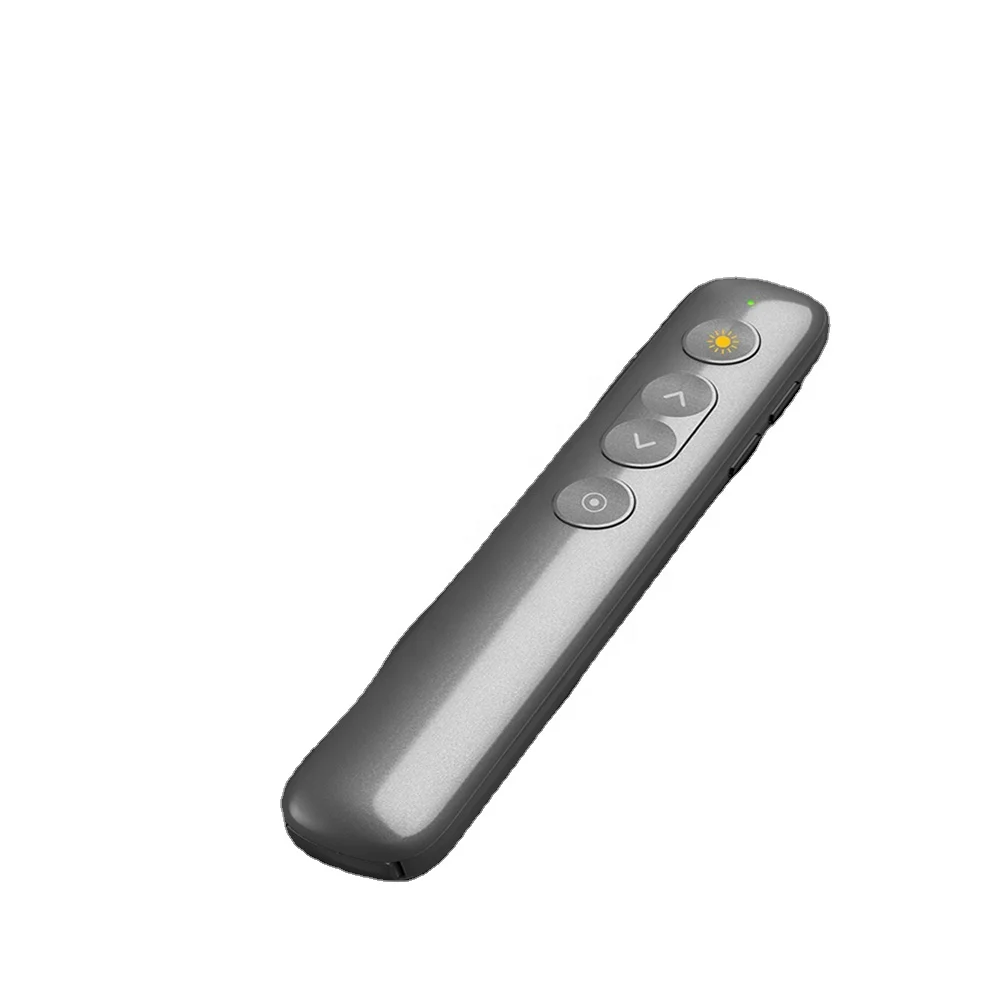 H91 USB Wireless Presenter Pen with TF Card 128MB 2.4GHz RC Powerpoint Presenter Presentation Clicker PPT Pointer Laser Pen