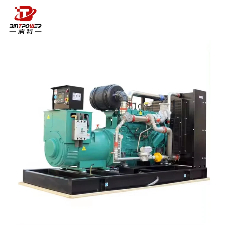 200Kw Natural Gas Generator Set Water-Cooled With High Temperature Resistance Electric Start For Lpg Biogas Turbine Generator