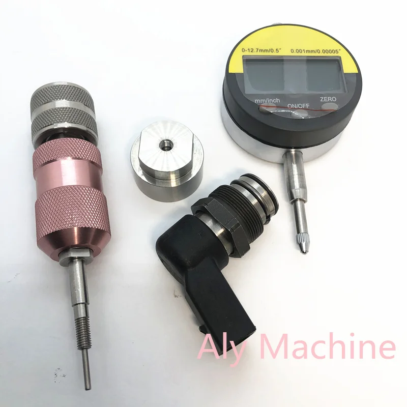 Siemens пьезоэлектрический инжектор с общей топливной магистралью Соленоидный клапан инструмент для измерения динамического хода сиденье