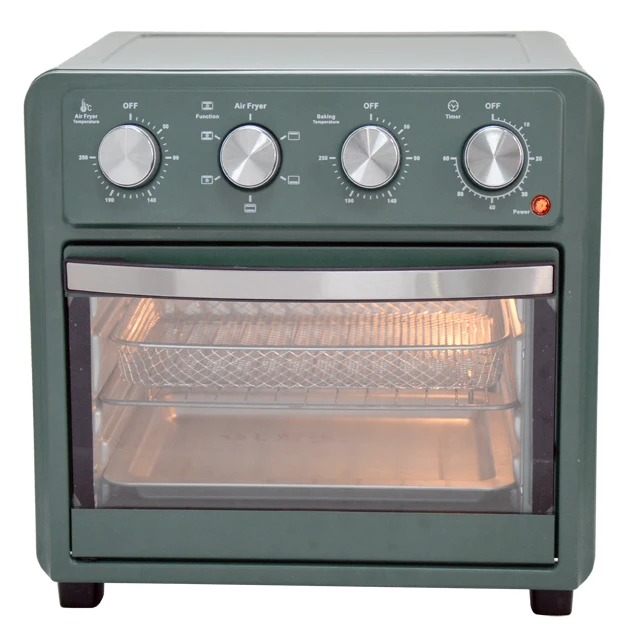 SLE 2020 Новинка 1800 Вт Мощность 25L воздушная фритюрница для снэков Печь Для Выпечки Пиццы и обезвоживания фруктов