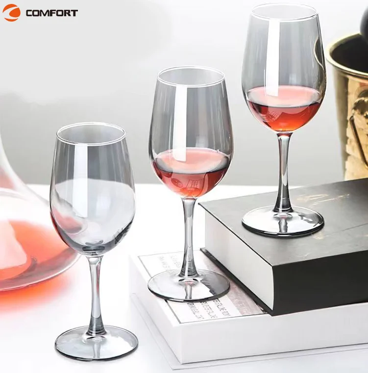Праздничная небьющаяся многоразовая чашка для виски стакан вина с красным стемпом бокал шампанского