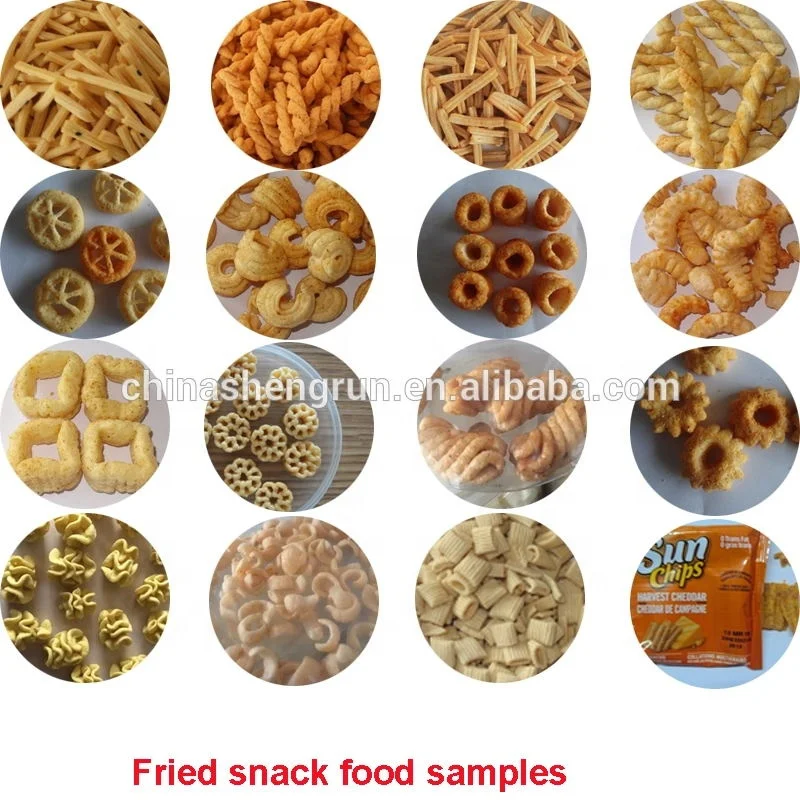 Cheese ball puff snacks food making extrusion machinery equipment