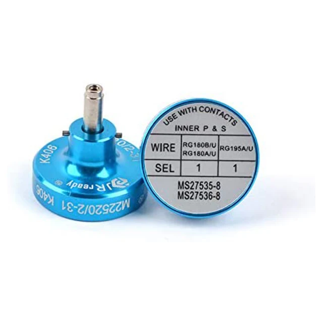 K406(M22520/2-31) Positioner for Pin Terminal Crimper YJQ-W1A for Connector MIL-PRF-38999 SERIES 1, 3 & 4,M39029/59-SKT CONTACT