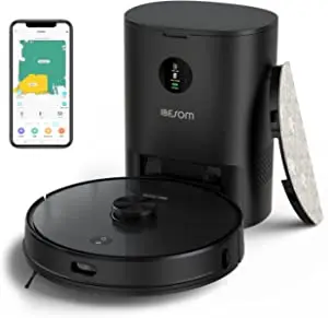 ibesom Robotic Vacuum Cleaner A3 Plus Self-Emptying Sweep Mop & Auto-Charging 3 in 1 Smart Mapping robot vacuum cleaner