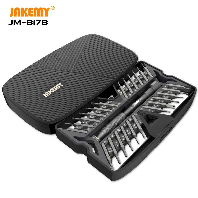 JM-8178 computer screw driver set for laptops decent screwdriver set laptop servicing disassembly tool kit cell phone tool kit