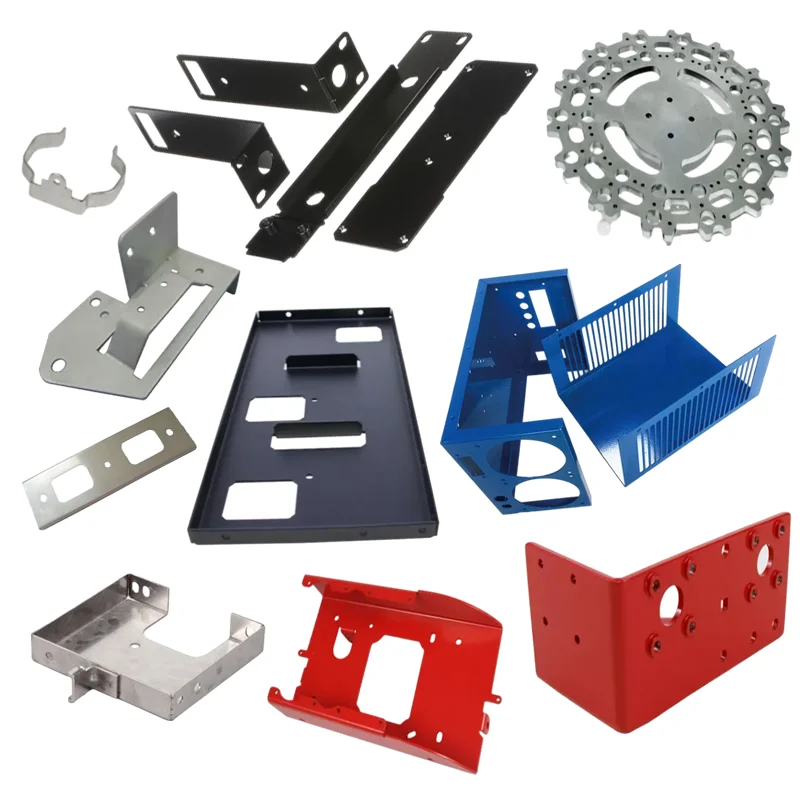Oem Odm Precision Metal Parts Customized Aluminum Anodized Enclosure Stainless Steel Parts Sheet Metal Fabrication Services