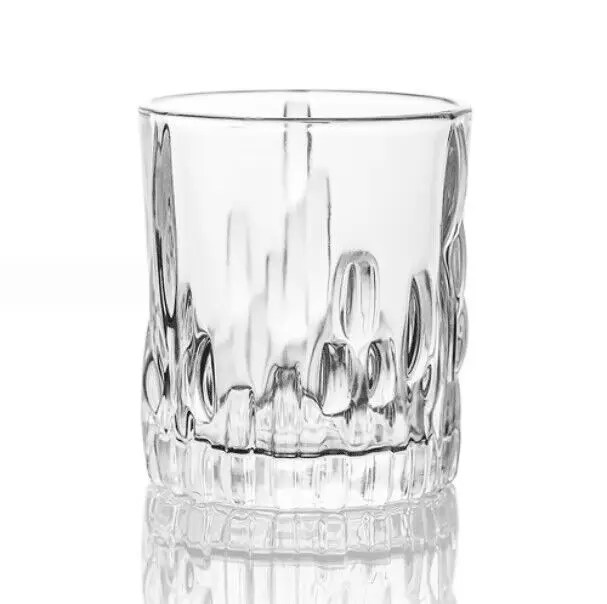 Factory Wholesale 300 ml Engraved Whisky Glass Fashioned Rock Glass Whiskey glasses for Bourbon Rum Whisky
