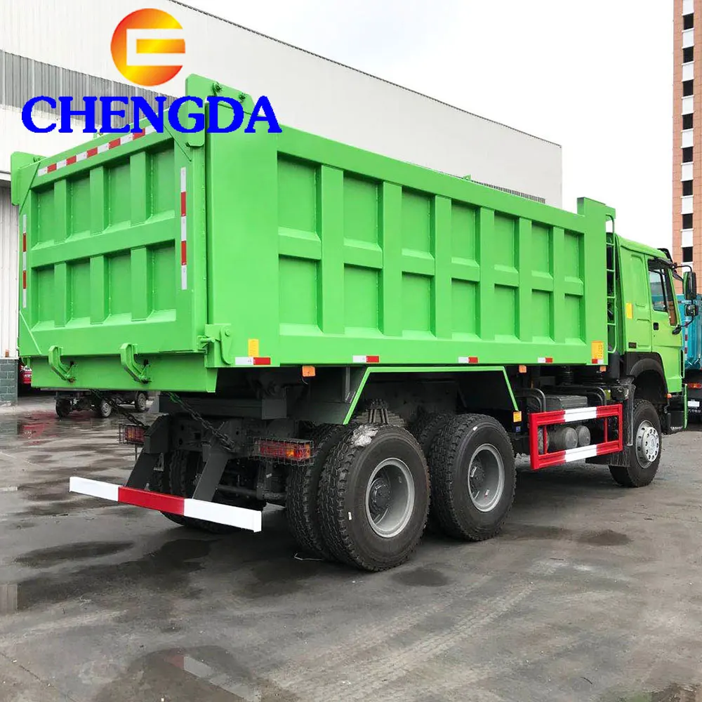 Dump Trucks Sinotruck HOWO Brand 30ton Heavy Dumper Truck 336 371 Middle Roof Dump Truck New
