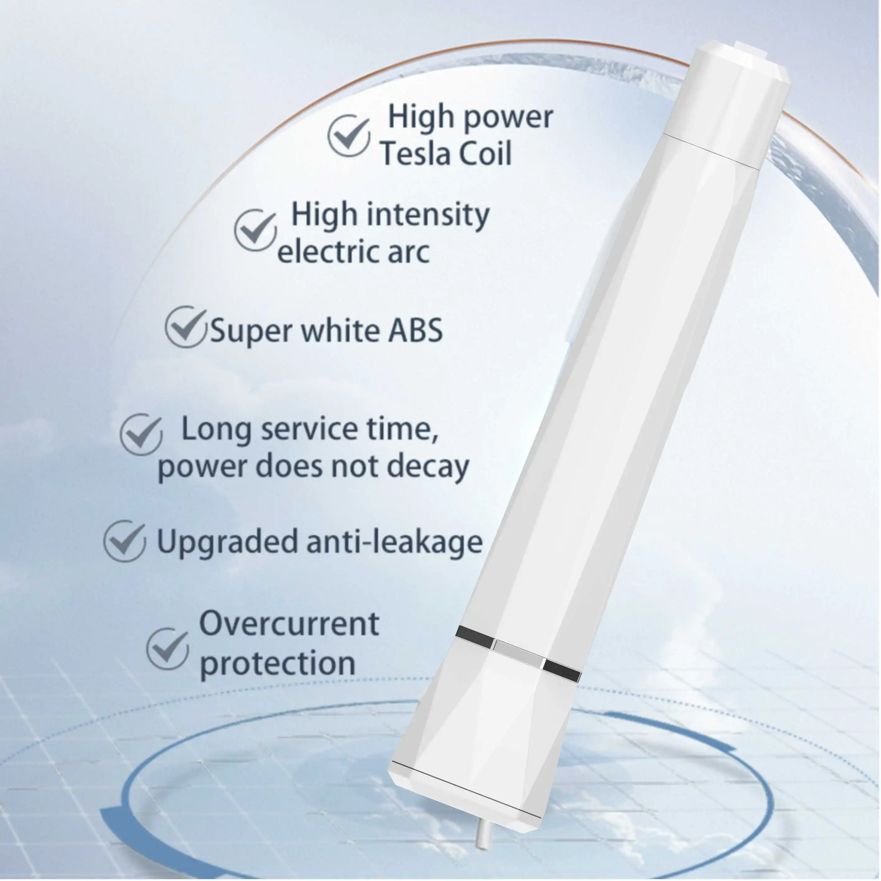Wholesale custom equipo de radio frecuencia facial adjustable high-frequency skin therapy wand argon