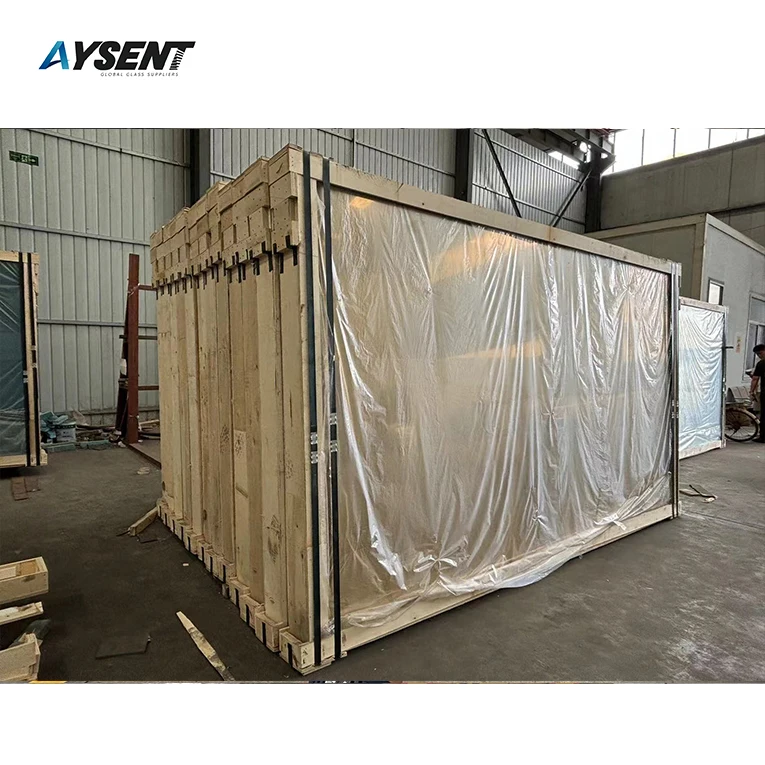 China Factory Supply  4mm Ocean Blue Dark Grey Reflective Glass Price Anti-reflective And UV Protective Glass For Art