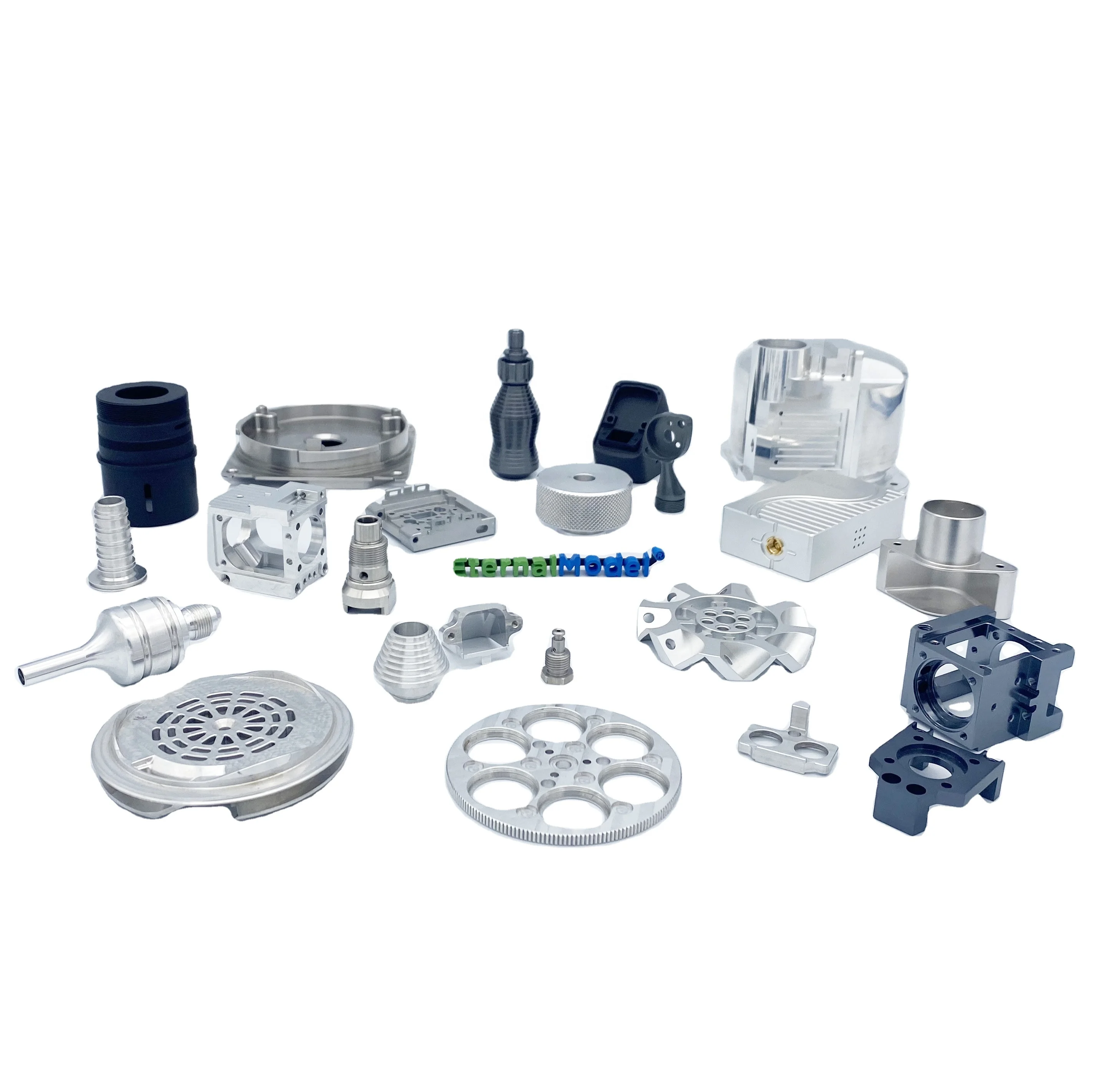 
EternalModel High Precision 4 Axis Milling CNC Machining Mechanical Parts Processing 3D Printing Service 
