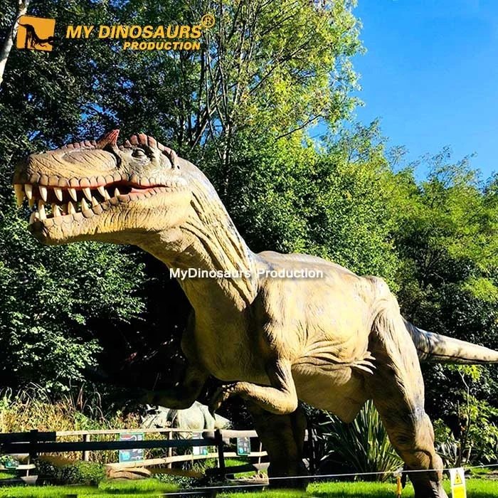 MY Dino FD001 High Quality Artificial Fiberglass Allosaurus Dinosaur Statue for Sale