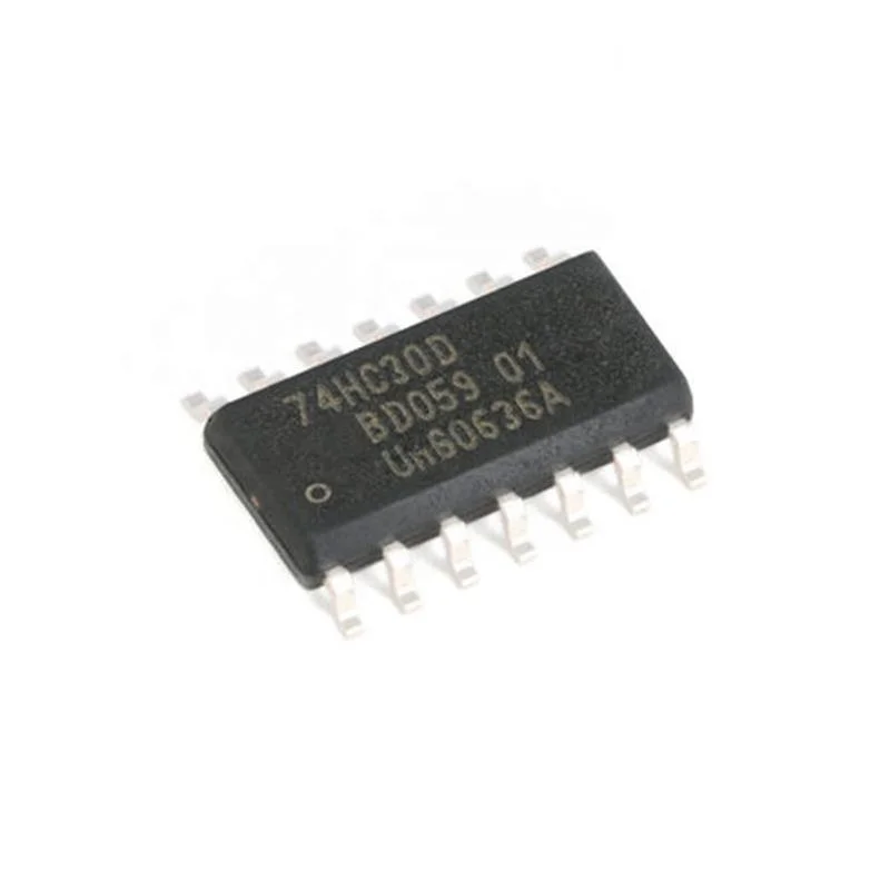 Original IC 74HC30D SOIC-14 single-way 8-input NAND gate logic chip