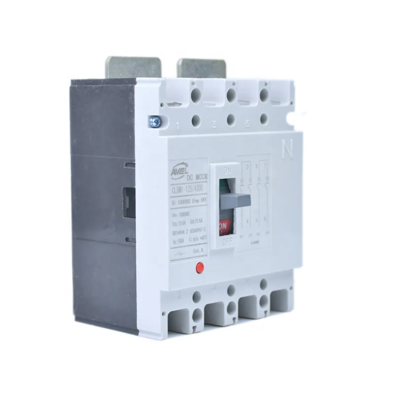 Автоматический выключатель из пластика в литом корпусе серии 4 полюса MCCB AC 160Amp