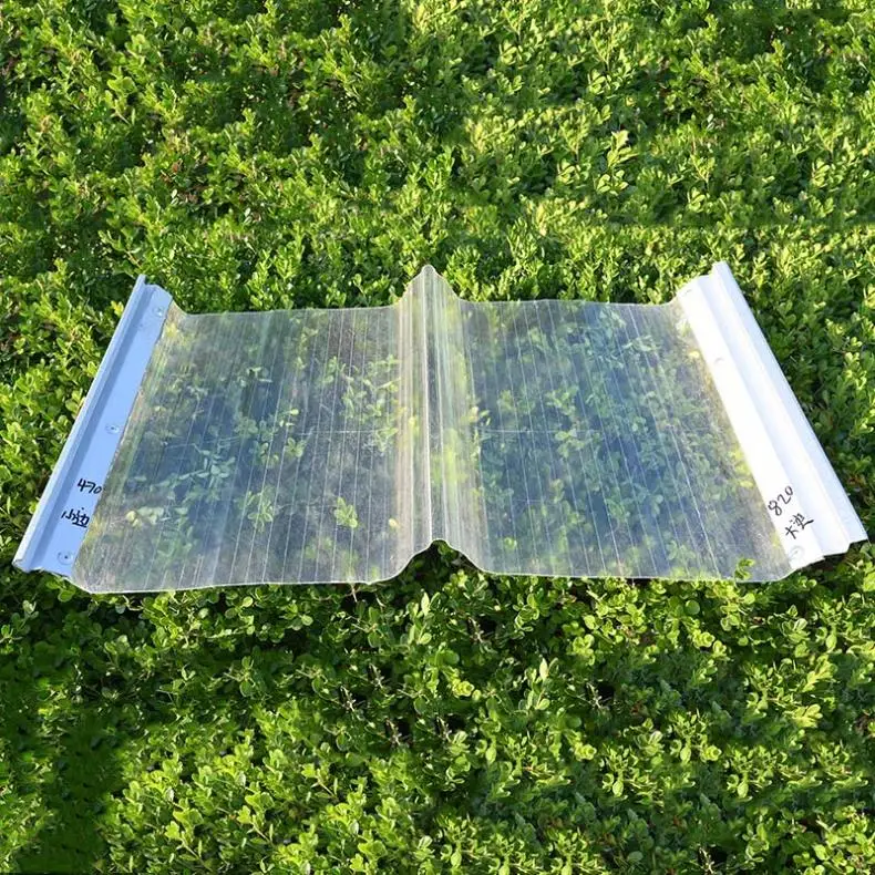 Cheap Price Transparent Polycarbonate Corrugated Sheet FRP UV Resistant Roof Sheet