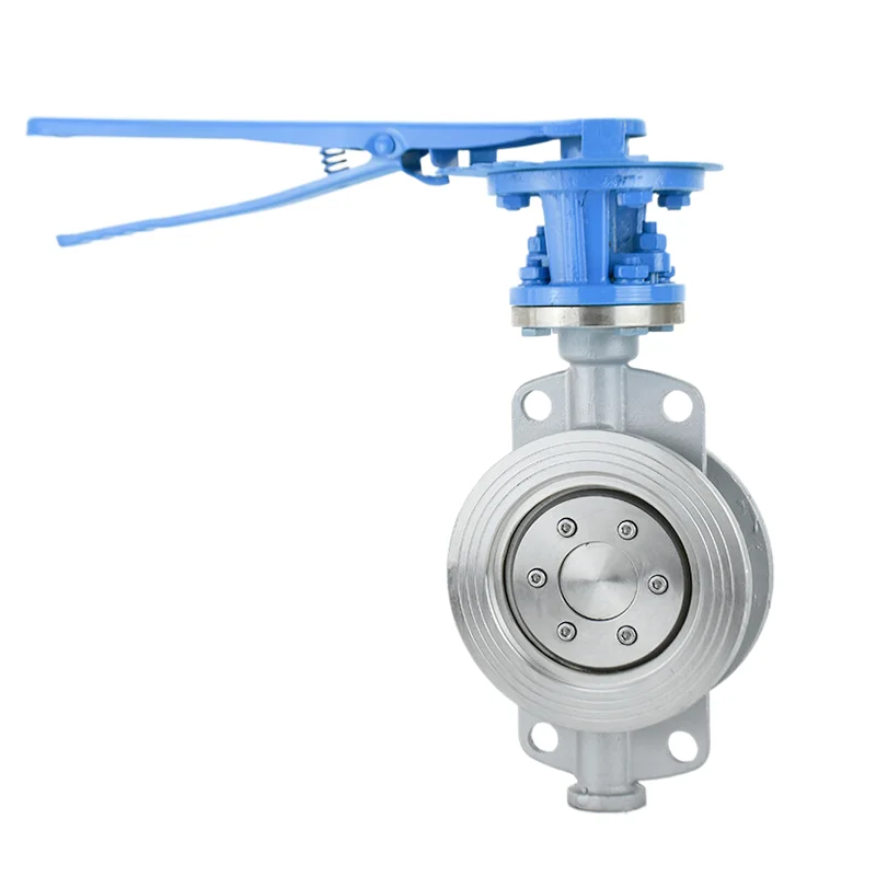 D73H/F Handle Wafer Type Metal Hard Seal Butterfly Valve