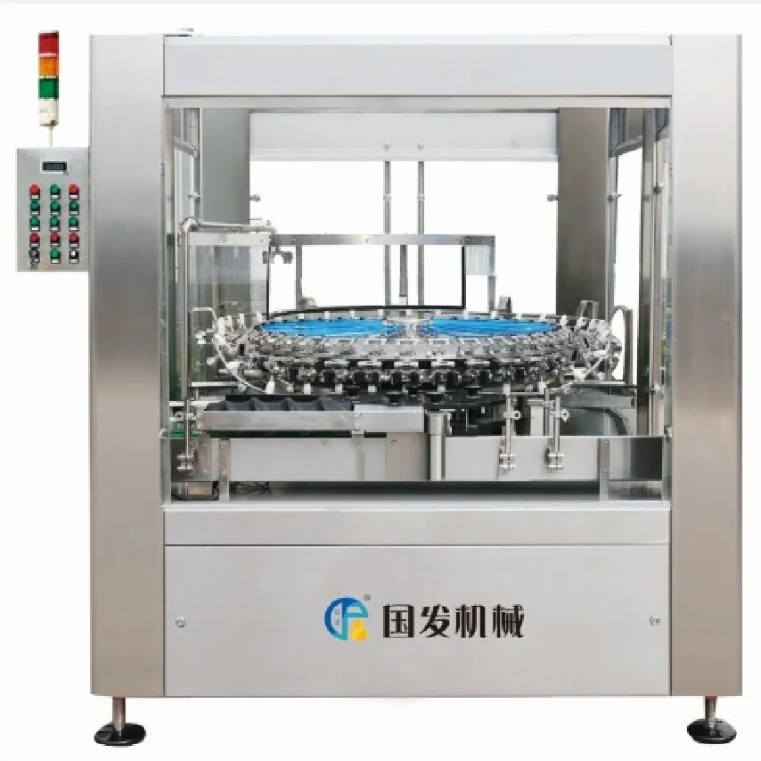 Automatic high quality 18 heads beer glass plastic bottle washer washing machine