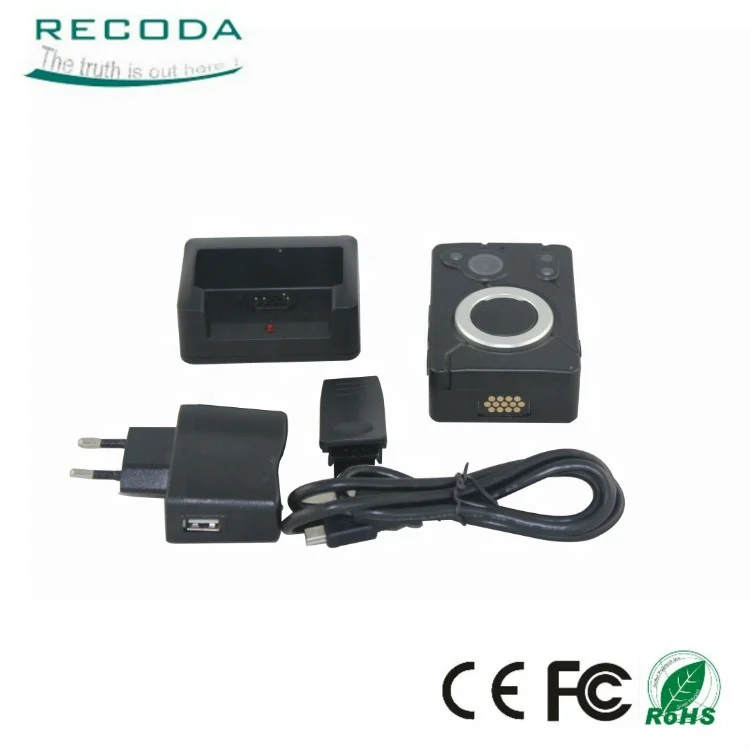 Нательная полицейская камера 1296P IP 67 с Wi-Fi GPS для прямой трансляции на