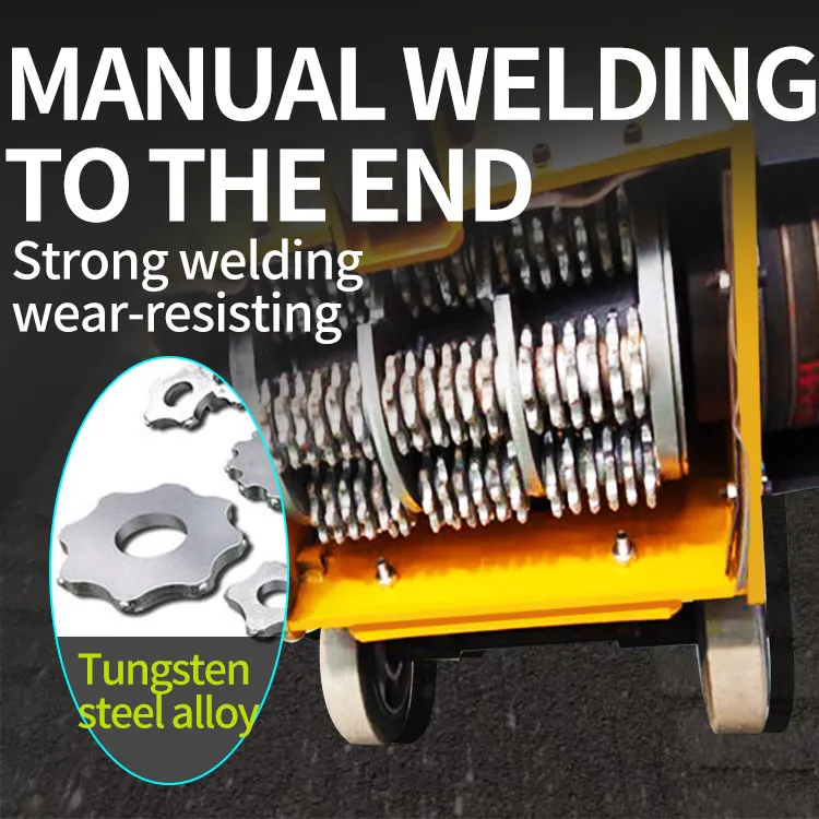 SALE handheld for sale walk behind used small asphalt pavement riding scarifier discs scarrifying concrete milling machine