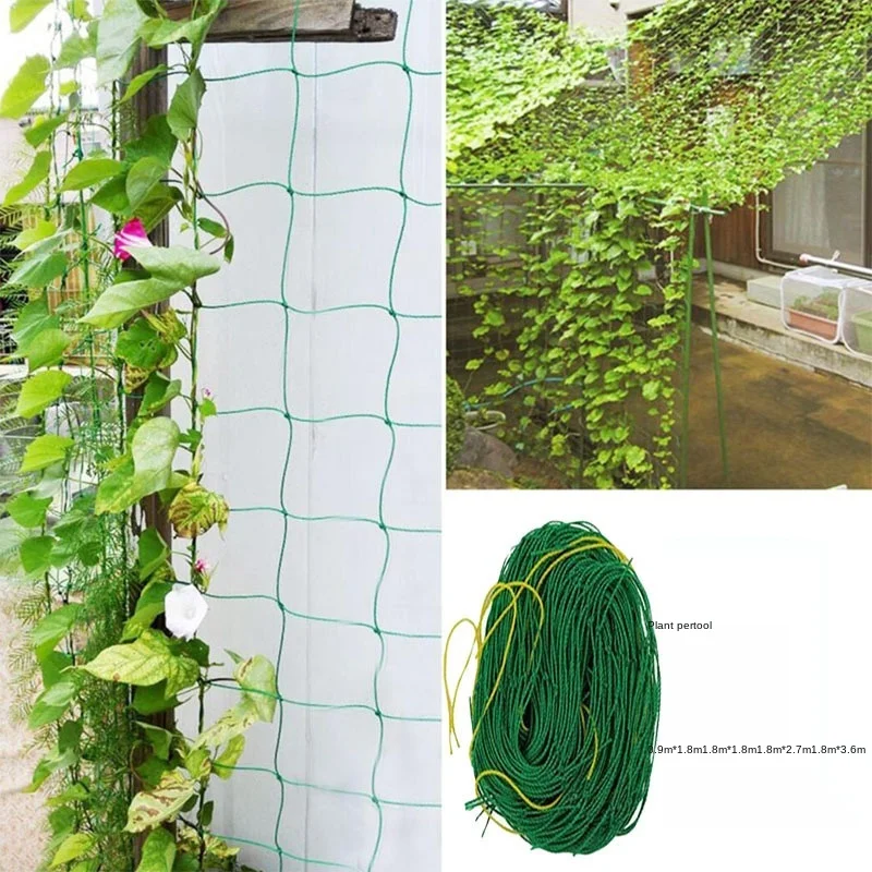 New Creative Environmental Protection Gardening Plant Nets Melons Morning Glory Flowers Climbing Plants With Climbing Rope