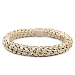 BSCI Audited Factory Wholesale Rubber Korean Elastic Hair Ring Hair Ties Elastic Hair Band