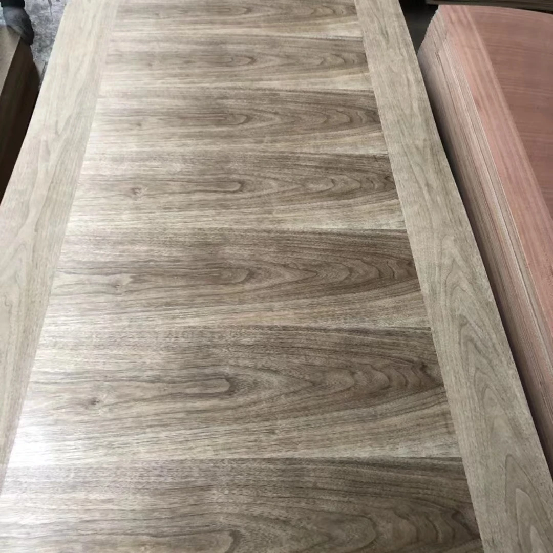 natural veneer oak or teak or walnut MDF door skin ,PLYWOOD door skin