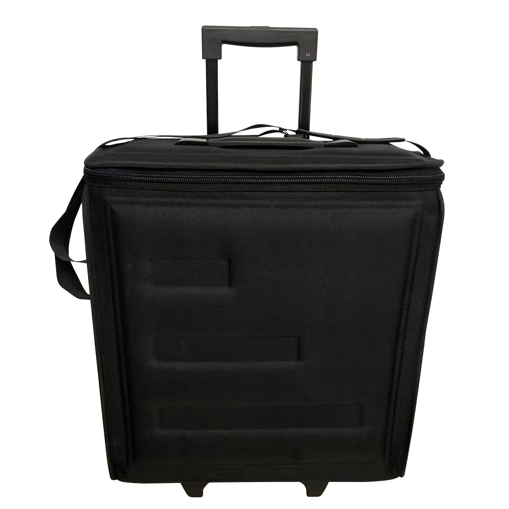 Shinetai No MOQ Black EVA 108 Slots Optical Trays Bag Sunglasses Wheel Luggage Glasses Eyewear Suitcase