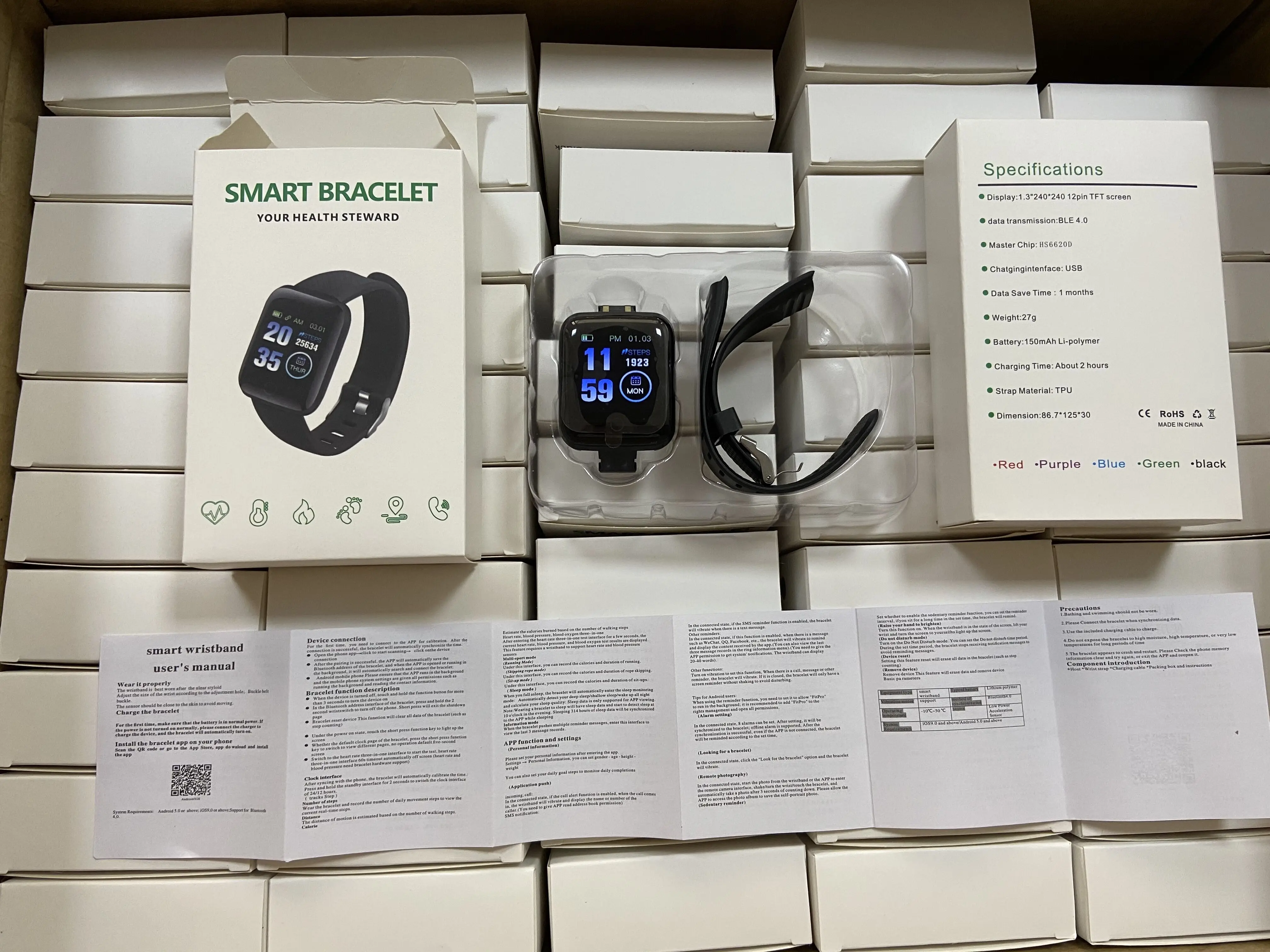 
2021 new trending D13 smartwatch with bluetooth 4.0 heart rate smart watch 116 Plus smart bracelet for iphone 