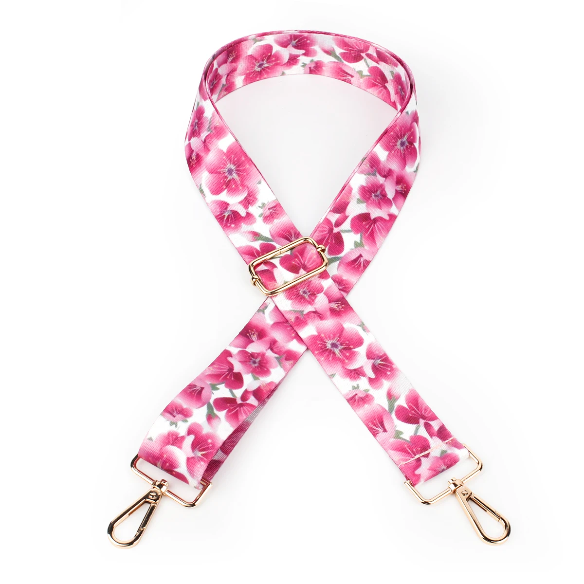 1 PC  High Quality Flowers Digital Printing Bag Woman Colored Straps for Crossbody Shoulder Bag Accessories Adjustable Belts