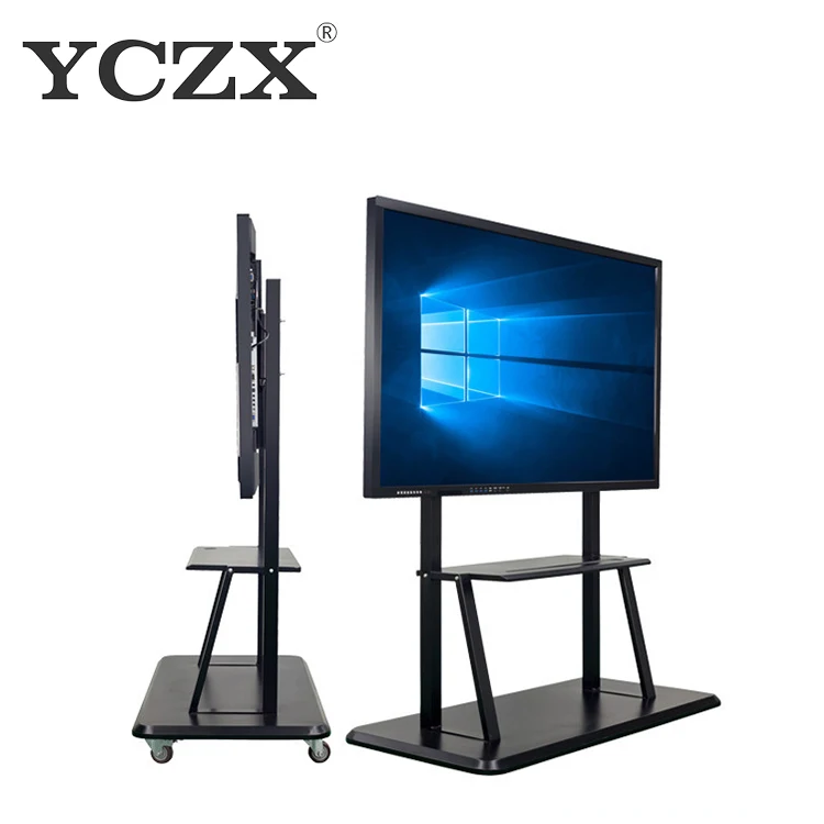 65 inch 4k lcd ir touch screen interactive whiteboard smart board panel for school teaching