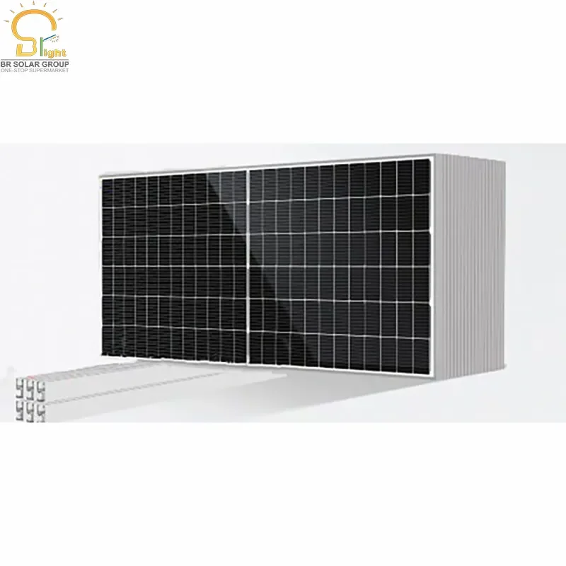 BR Solar TUV/CE Certification Monocrystalline half cells solar modules 535W 540W 545W 550W solar panels