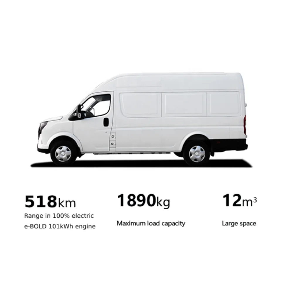 Лидер продаж новый грузовой грузовик EV Van EU с аутентификацией аккумулятор 77 28 кВтч Электрический фургон для логистики Новый энергетический автомобиль