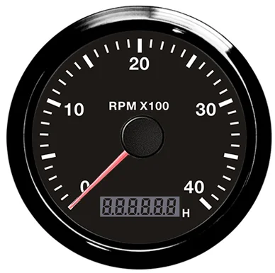 85mm RPM Meter Diesel Engine Tachometer with Hour Meter Tractor Truck Car Motorcycle Auto Part Instrument