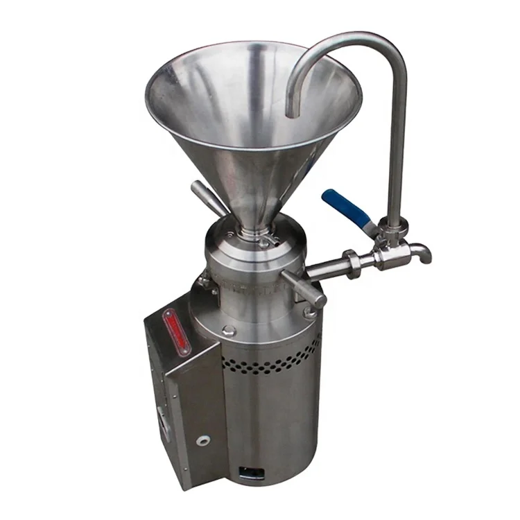 SINOPES New Mini Vertical Colloid Mill Grinder for Nuts Milk Fruit Flour Soybean Vegetables Farms Food Processing