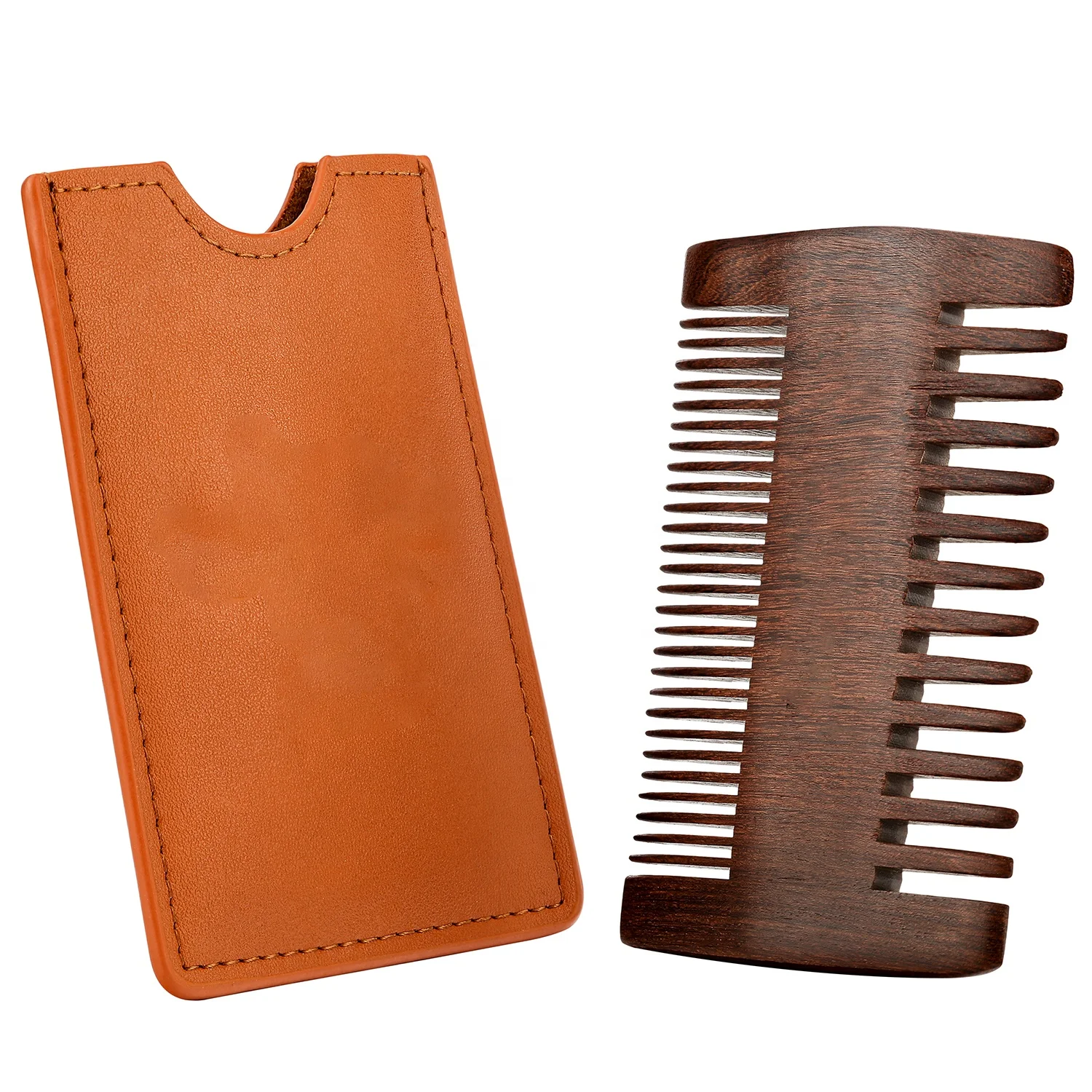 Shaving Brush  For Men OEM  Design black comb beard trim comb skin brush personalized hair comb