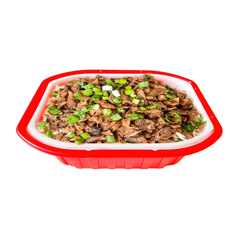 Tasty Instant Food Self Heating Taiwan Style Marinated Pork Flavoured Self-Heating Rice