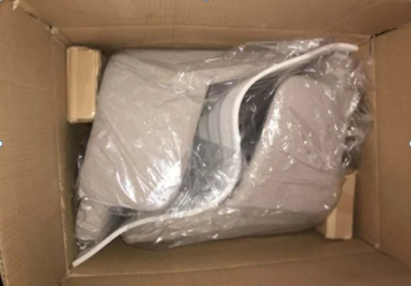 
Hot sale modern simple light luxury glass dining table 