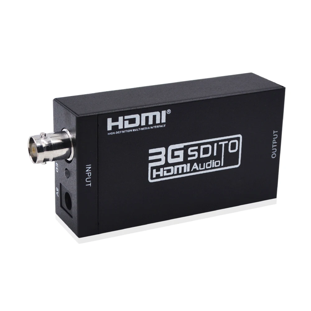 AOEYOO SDI to HDMI Converter Adapter Mini 3G HD 720p/1080p  Hdmi Adapter for SD-SDI, HD-SDI and 3G-SDI 720p/1080p