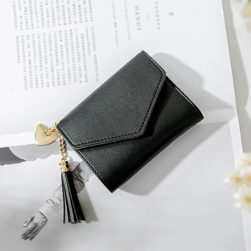 Factory wholesale Luxury Girl Female Fancy Wallet Brand Women RFID Rabbit Pendant Tassel Billetera Purse Carteras Women Wallet