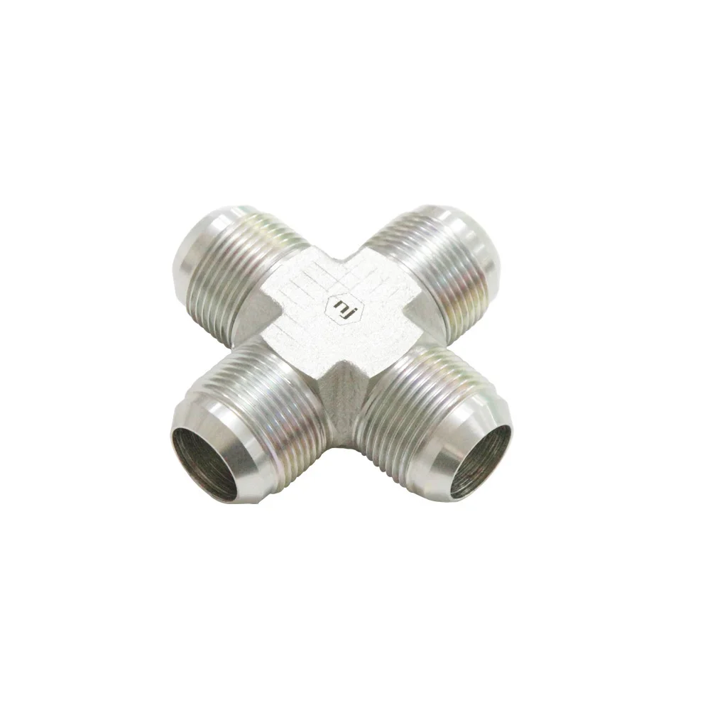 2650 SAE Cross Hydraulic Adapters Fittings JIC Thread Type Hydraulic Hose Fittings