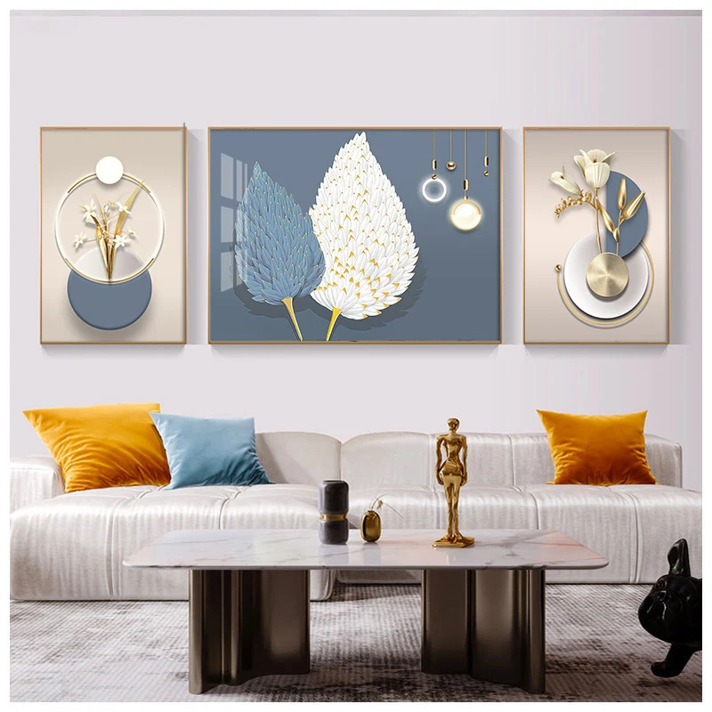 Room bedroom bedside decoration 5d diamond crystal porcelain wall frame picture home decor