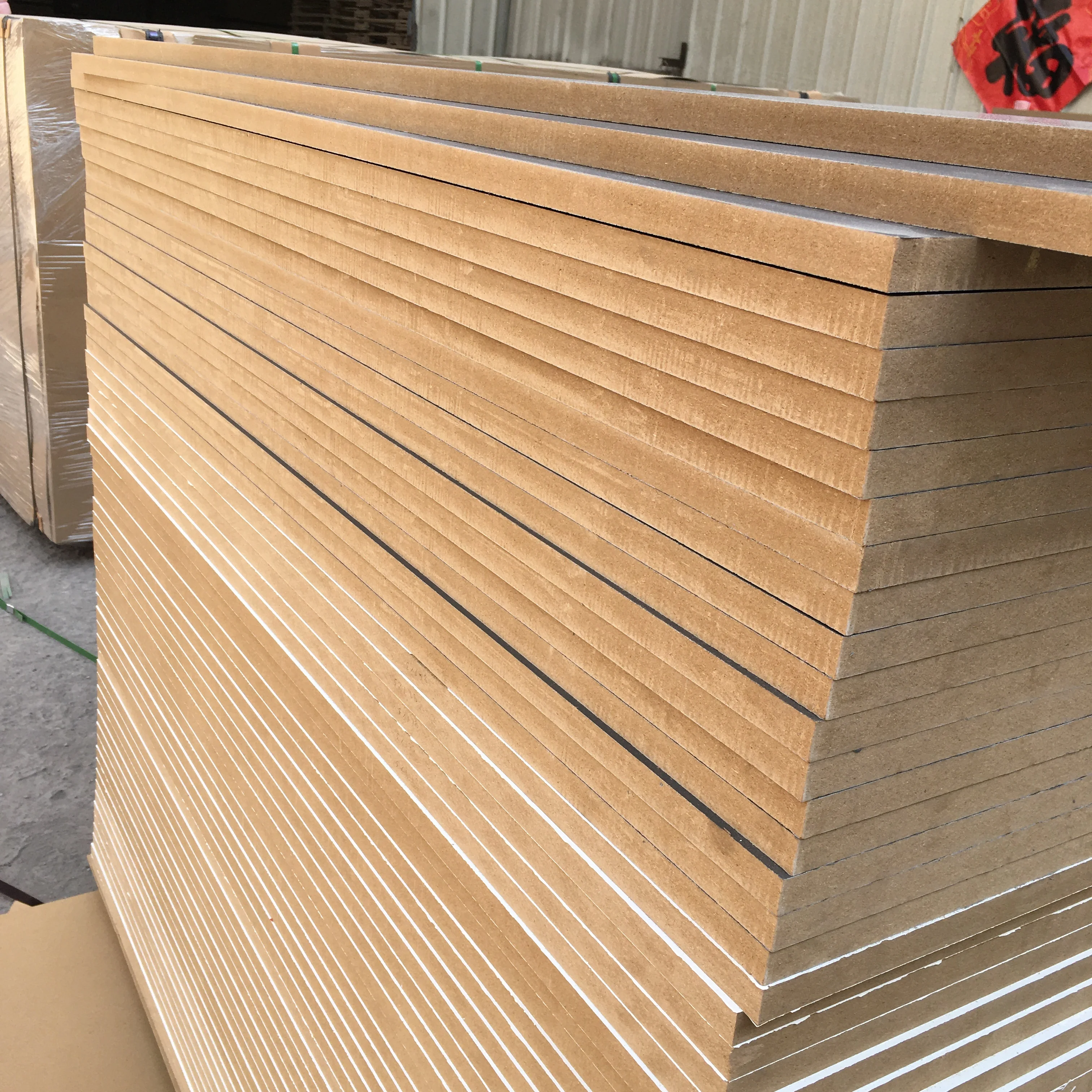 4x8 2mm 3mm 4mm 5mm 9mm 12mm 18mm fibreboards mdf board plain mdf laminated board for kitchen cabinet