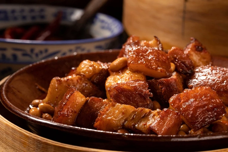 Консервированное мясо 350 г соевой свинины гарантированного качества по надлежащей цене