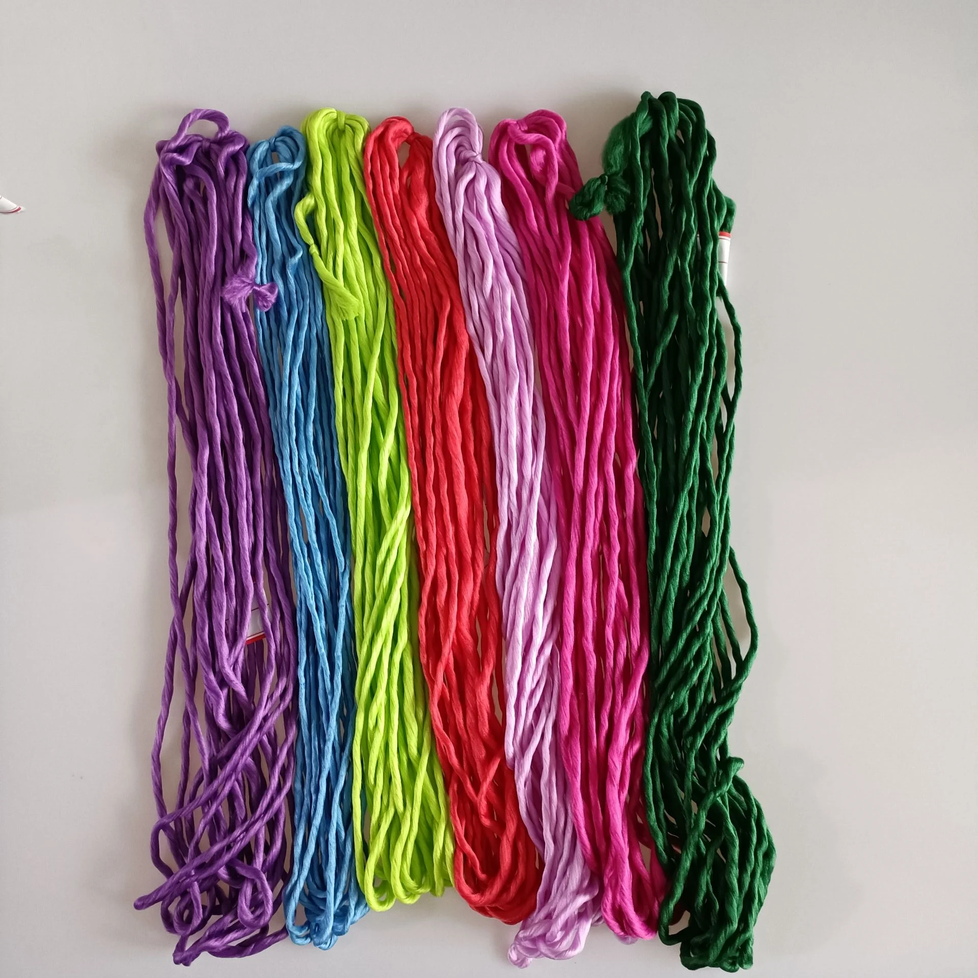 household clean materials cheap price 300D 288F 576F polyester fiber  mop yarn spinning microfiber strands for mop