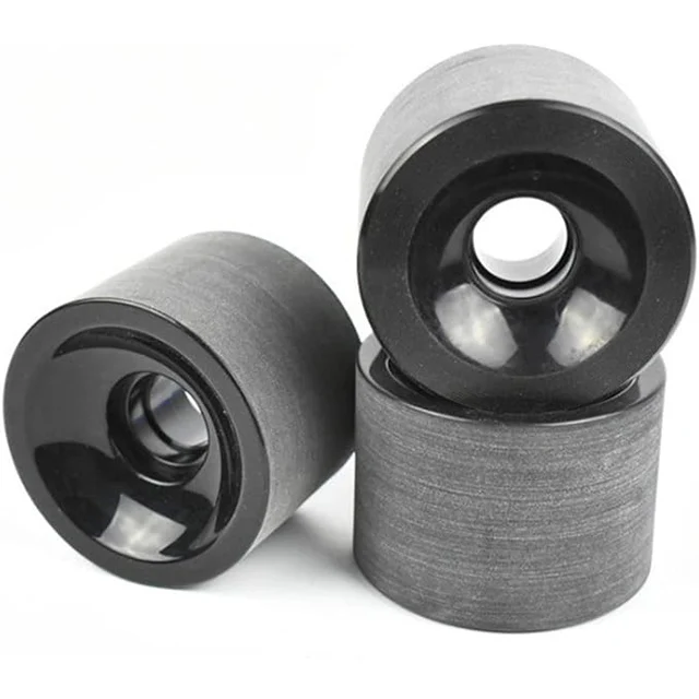 Skateboard Wheel Red Color  70x52mm 85A/78A Hardness Rebound Electric Longboard PU Wheels With Ball Bearing