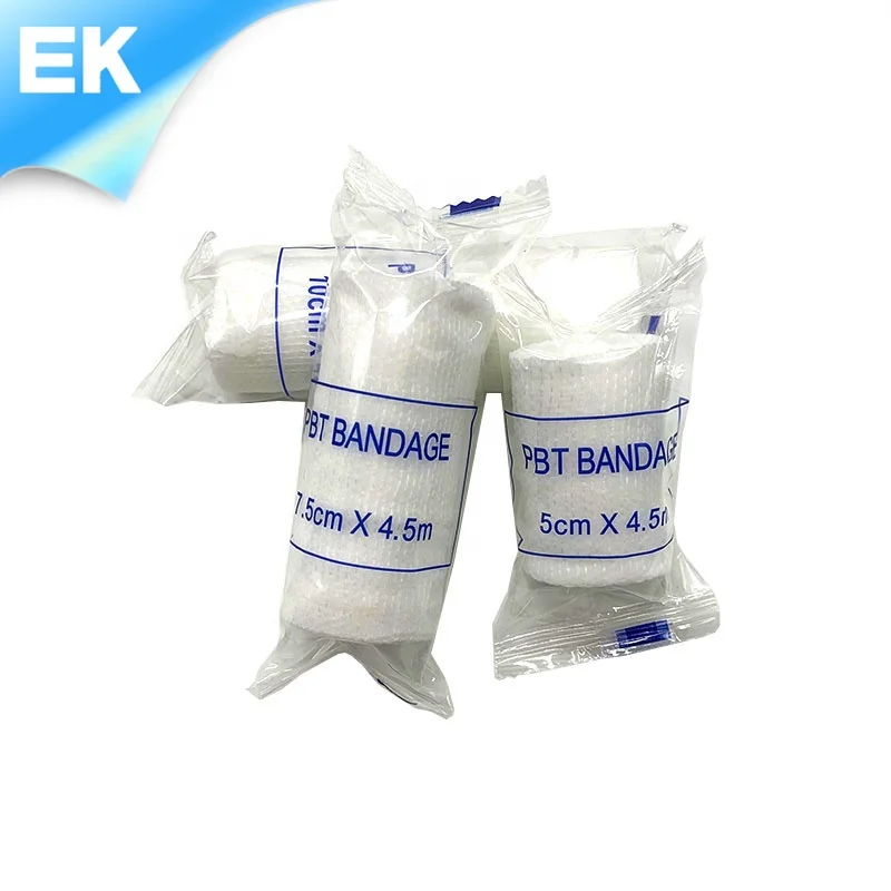 Disposable Medical Elastic PBT Bandage/Conforming Bandage