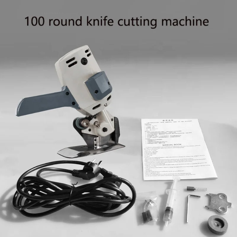 Made in China JINZEN 250w Round Knife Shear Cloth Electric Cropping Electric Cutting Machine for Clothing Fabrics