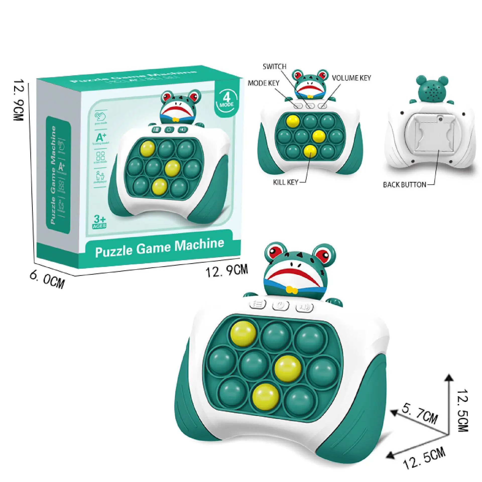 Press Fast Push Game Whack-A-Mole Crossing Children Parent-Child Interactive Thinking Training Educational Toys